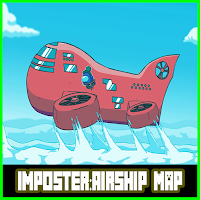 Among? imposter:Airship Map-New for Minecraft PE