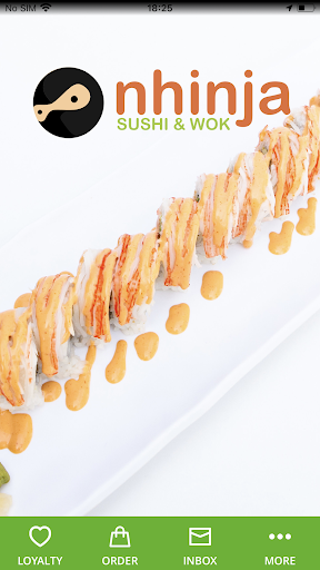 Android application Nhinja Sushi & Wok screenshort