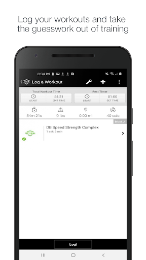 Optimal Health Performance Screen 2