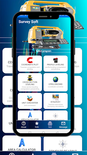 Android application Survey Soft screenshort