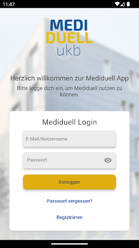 Android application Mediduell UKB screenshort