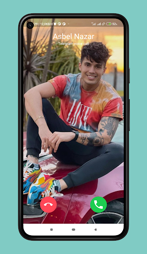Asbel Nazar Fake Video Call Screen 2