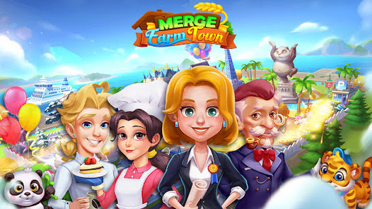 Merge Farmtown APK v1.3.0 MOD Free Purchases Download Gallery 5