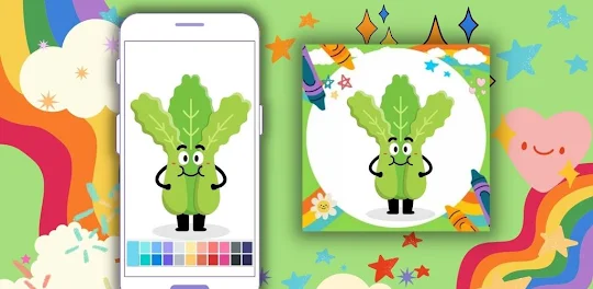 Coloring Book: Spinach App