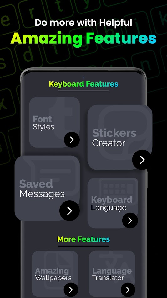 #5. Neon LED Keyboard－RGB Backlit (Android) 由: Tech Growing Baba