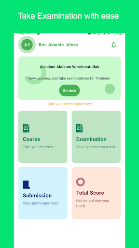 Android application MKAN E-learning screenshort