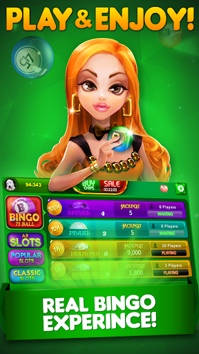 Bingo City 75: Free Bingo & Vegas Slots 13.02 screenshots 1