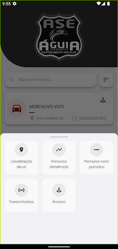 ASE Rastreamento Screen 2