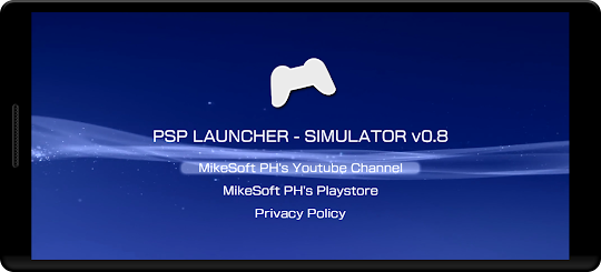 PSP Simulator - Launcher