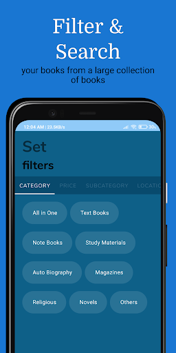Bookvender - Buy/Sell Books Screen 3