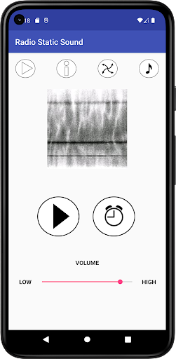 Android application Radio Static Sound screenshort
