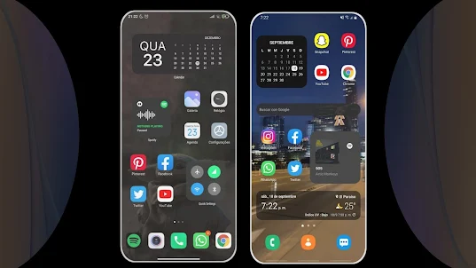 iPhone x pro launcher for And.