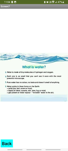 Water Info Screen 2