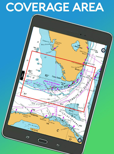 Miami to Key West Offline Map