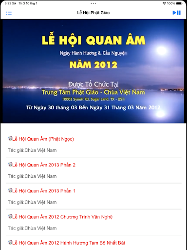 Chua Viet Nam Online Screen 3