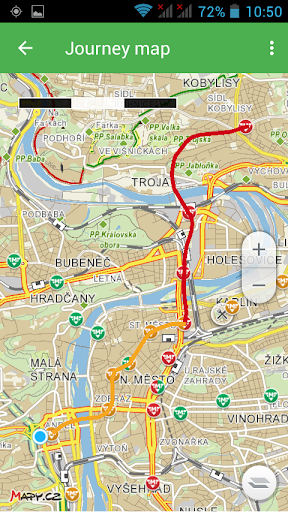 Screenshot of Pubtran