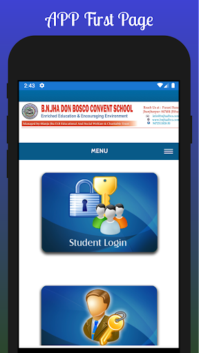 BNJha Don Bosco Convent School Screen 2