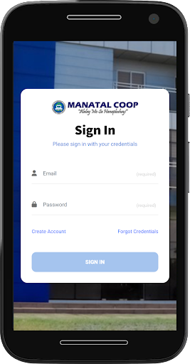 Manatal Coop Member App Screen 2