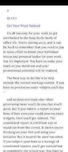 The Rules of Work Screen 2