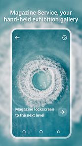 Screenshot 1 Magazine Lockscreen HiOS android