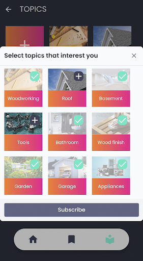 DIYBook - Home Improvement Screen 2