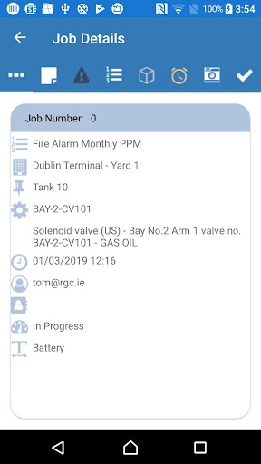 Android application JobPal screenshort