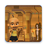 Upin with Ipin on Egyptian Pyramids icon
