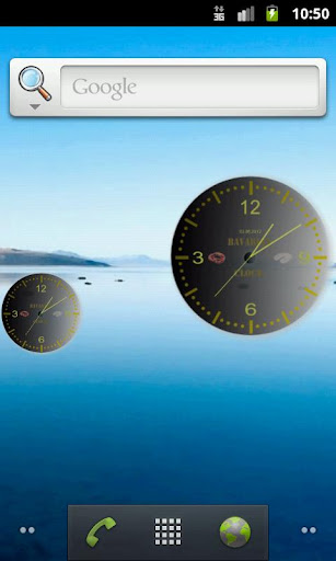 Bavarian Clock++ with widgets Screen 2