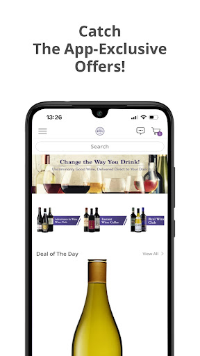Android application Big Hammer Wines screenshort