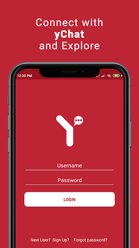 Android application yChat screenshort