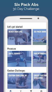 Captura de Pantalla 1 Six Pack in 30 Days - Abs Work android