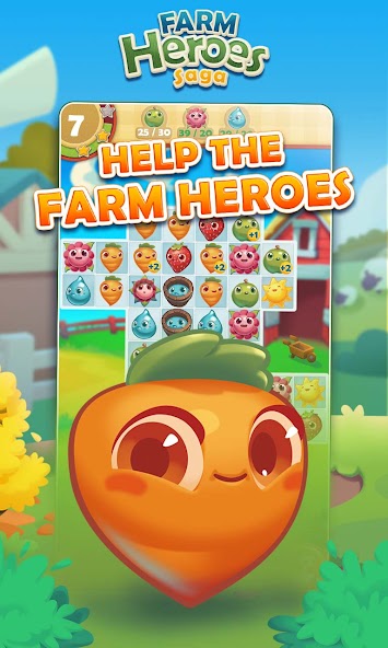 Farm Heroes Saga 6.17.3 APK + Mod (Unlimited money) untuk android