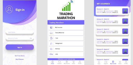 Trading Marathon Screen 3