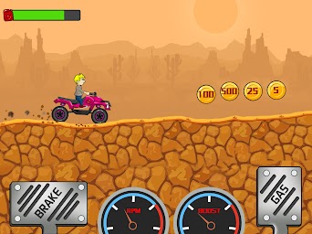 Hill Car Dash: Racing Game