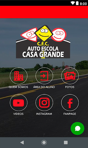 Android application CFC Casa Grande screenshort