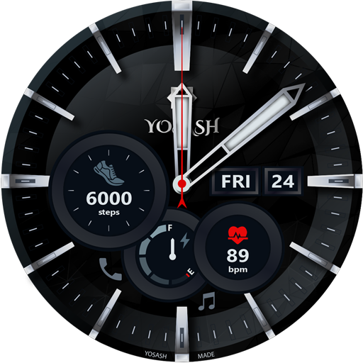 D300 Watch Face - YOSASH logo