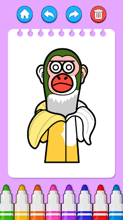 Game screenshot Braindot Color: Draw Monsters mod apk