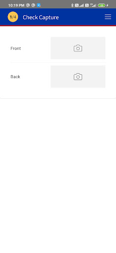 Android application ACS Payment Capture for Staff screenshort