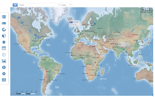 World Atlas MxGeo Pro Schermata