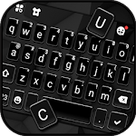 Cover Image of Download Pure Black Keyboard Theme 1.0 APK
