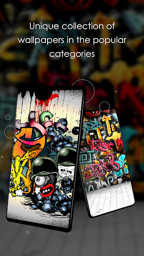 Wallpapers 4K with graffiti