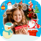 Christmas Photo Frames - greetings with pictures icon