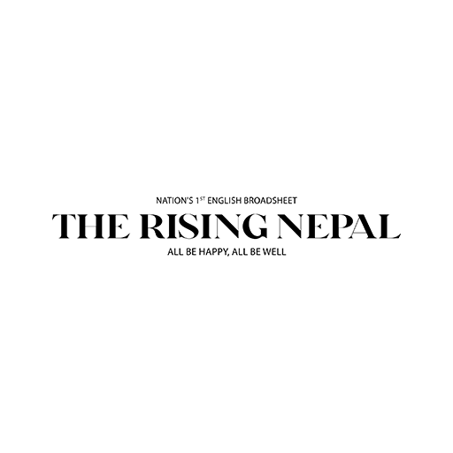 The Rising Nepal logo