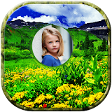 Nature Green Hill Photo Frame icon