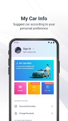 Android application Caricarz - Buy Used Car Online screenshort