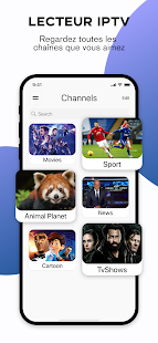 Aperçu de l'application