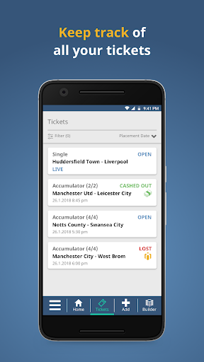 Star Sports Bet Tracker Screen 3