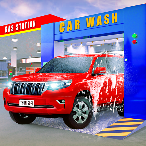 Real Prado Car Wash Service Station: Car Games