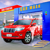 Real Prado Car Wash Service Station: Car Games icon