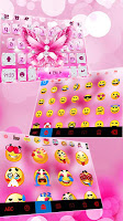 screenshot of Pink Butterfly 2 Theme